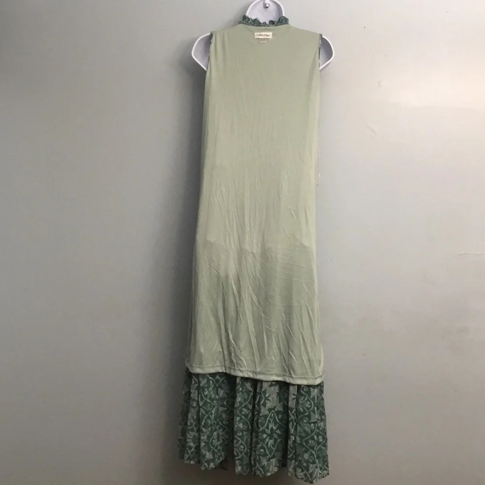 Calvin Klein Green Floral dress - Picture 5 of 15